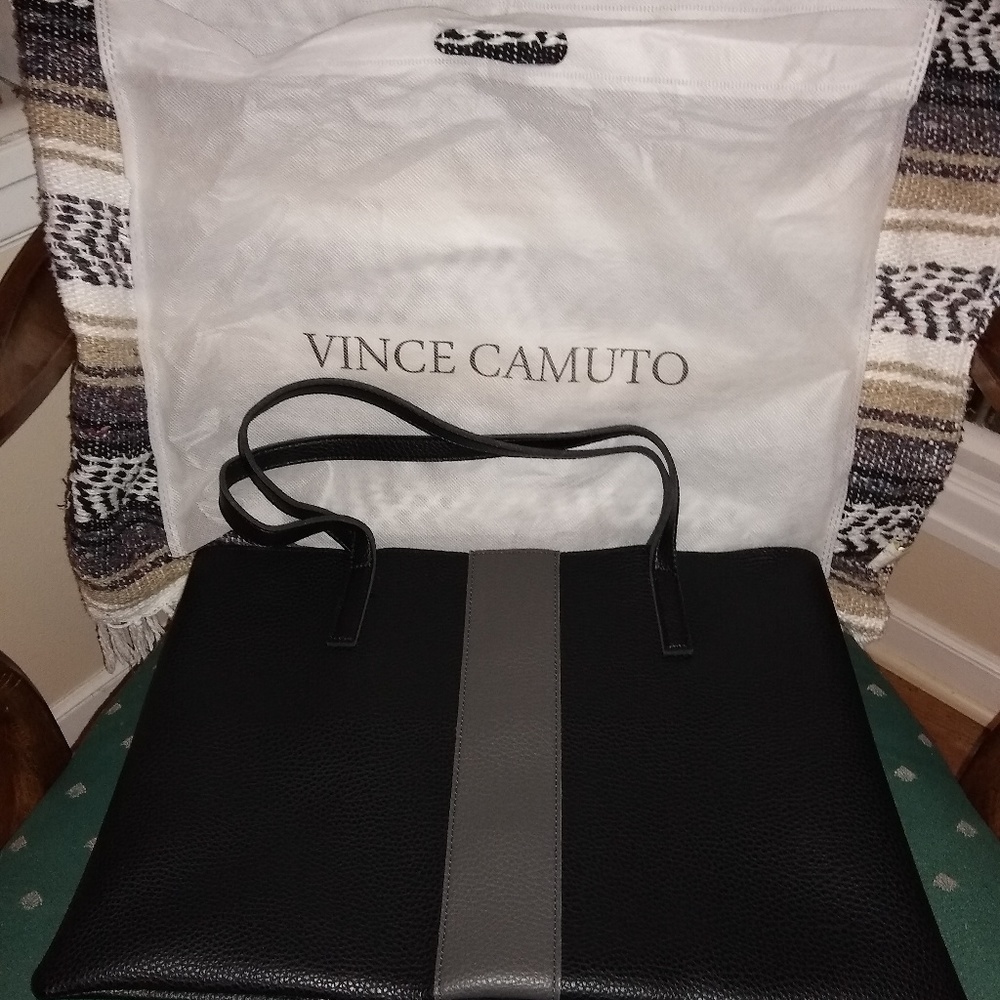 Vince Camuto Leather Tote